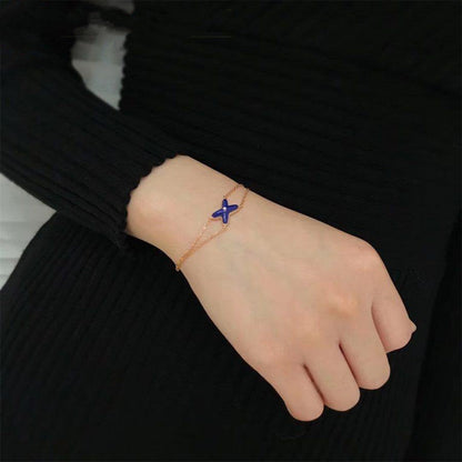 [CA]Hollow Design Four-Leaf Clover Flower Shape Ring