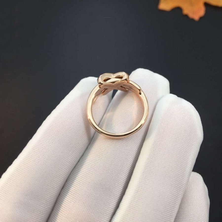 [CA]JEUX DE PINK GOLD DIAMOND RING