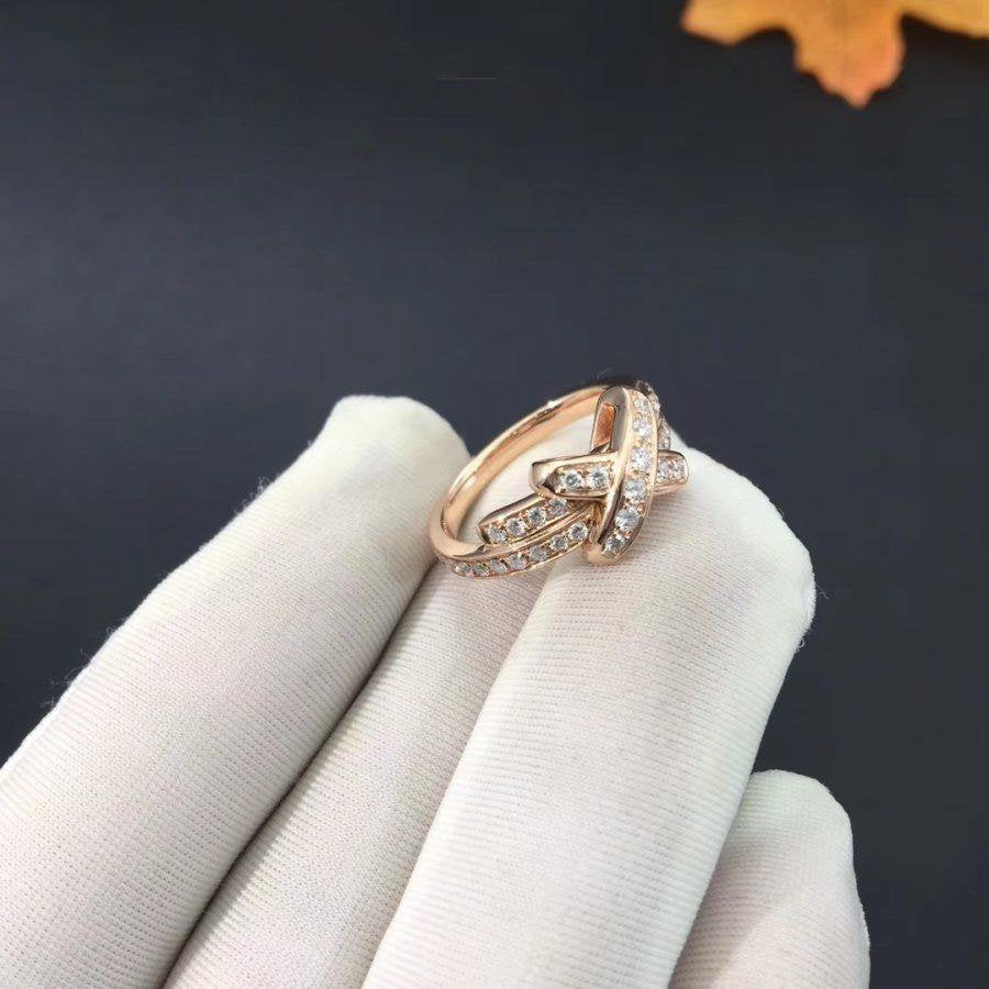 [CA]JEUX DE RING PINK GOLD DIAMOND