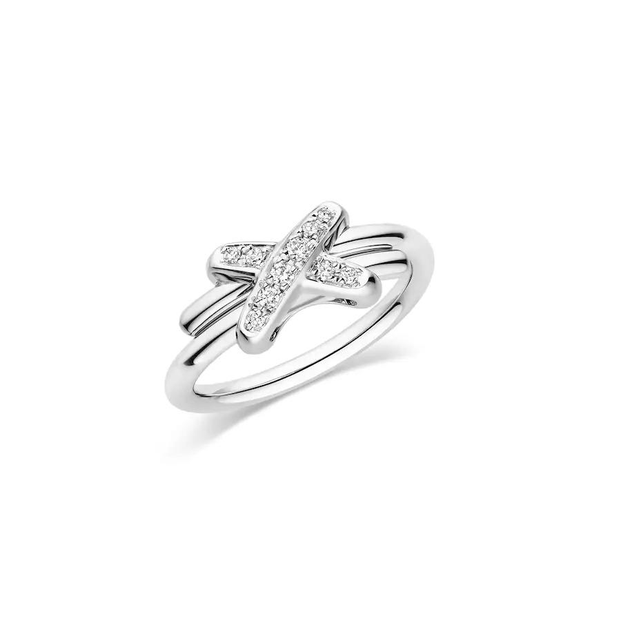 [CA]JEUX DE SILVER DIAMOND RING