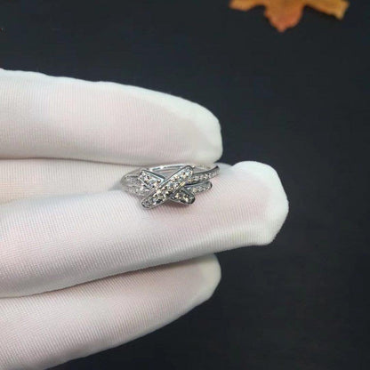 [CA]JEUX DE SILVER DIAMOND RING