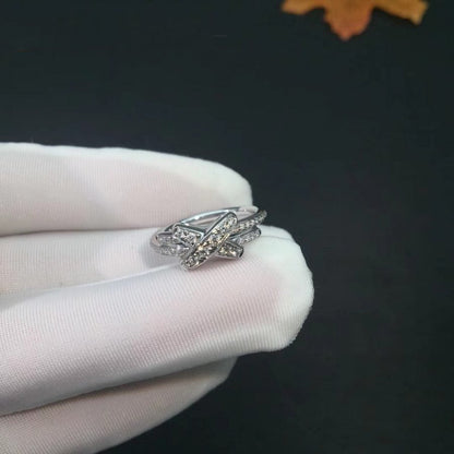 [CA]JEUX DE SILVER DIAMOND RING