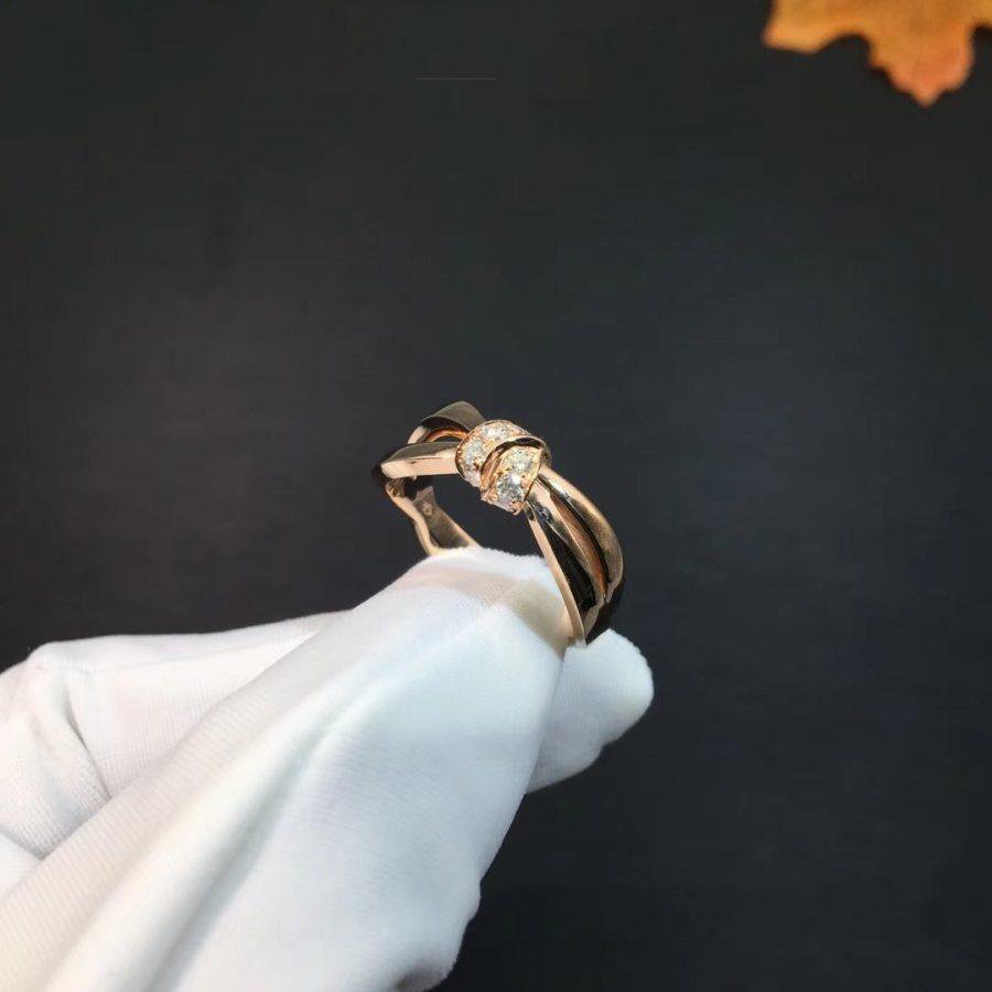 [CA]LIENS RING PINK GOLD DIAMOND