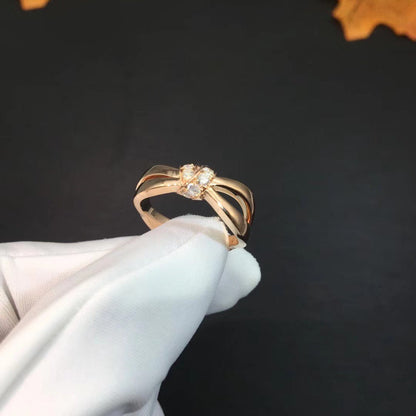 [CA]LIENS RING PINK GOLD DIAMOND