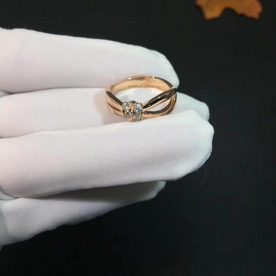 [CA]LIENS RING PINK GOLD DIAMOND