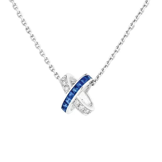 [CA]LIENS DIAMOND SILVER NECKLACE