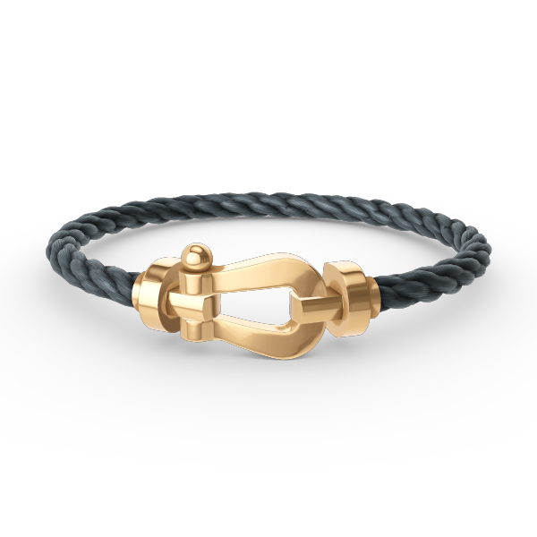 [CA]FORCE LARGE HORSESHOE NO DIAMOND BRACELET GOLD