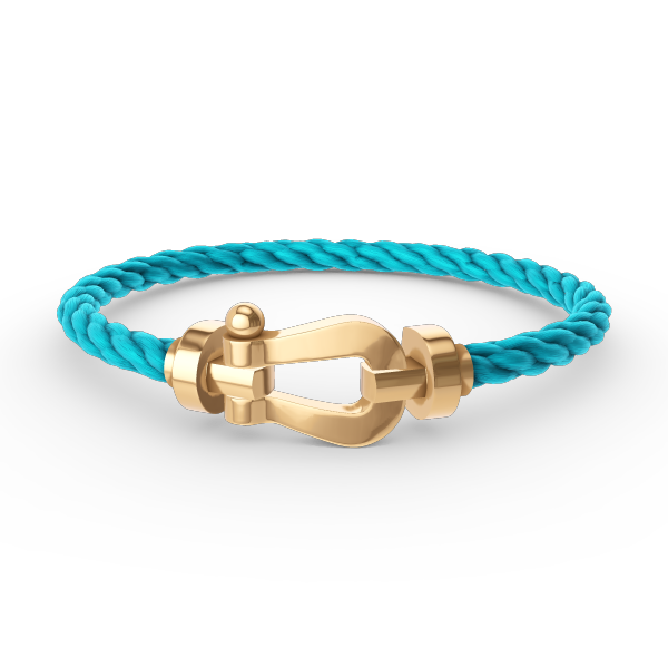 [CA]FORCE LARGE HORSESHOE NO DIAMOND BRACELET GOLD