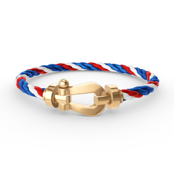 [CA]FORCE LARGE HORSESHOE NO DIAMOND BRACELET GOLD