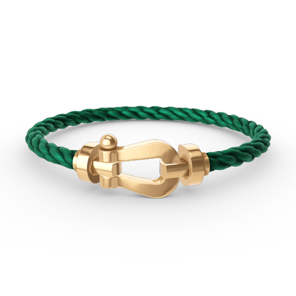 [CA]FORCE LARGE HORSESHOE NO DIAMOND BRACELET GOLD