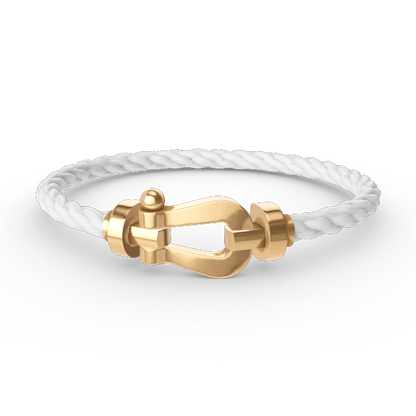 [CA]FORCE LARGE HORSESHOE NO DIAMOND BRACELET GOLD