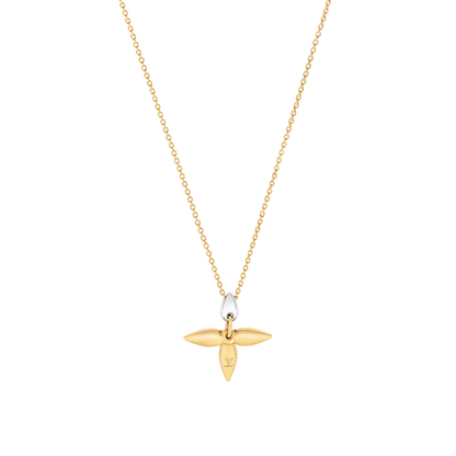 [CA]LOUISETTE PEDANT GOLD NECKLACE