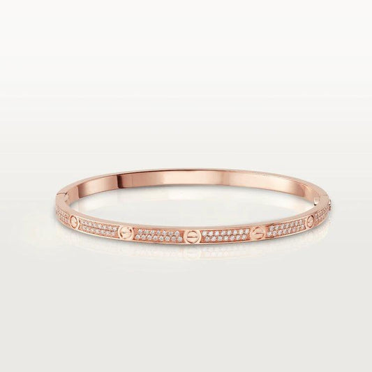 [CA]LOVE BRACELET 3.65MM DIAMOND-PAVED