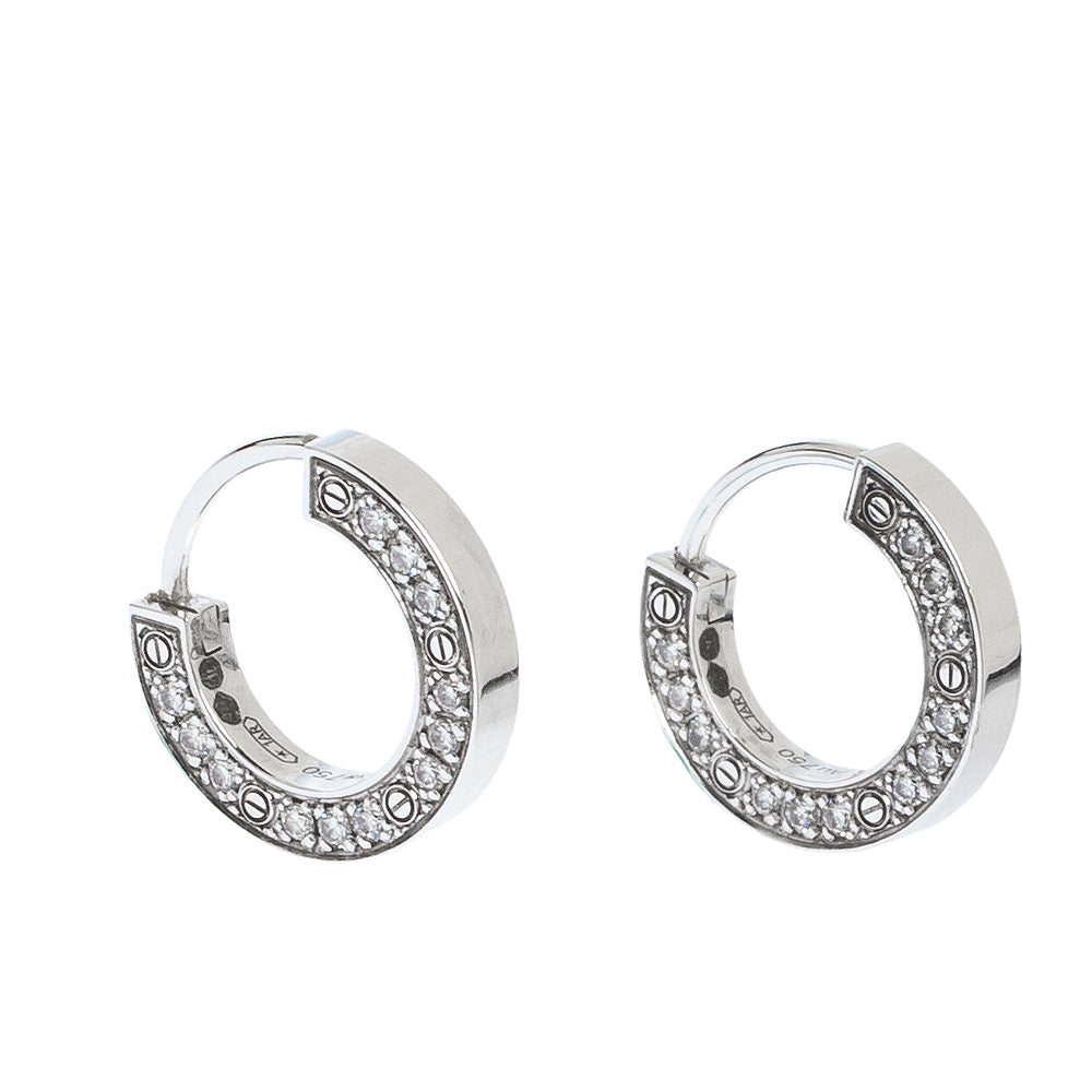 [CA]LOVE DIAMOND EARRINGS