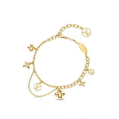 [CA]BLOOMING PINK GOLD MOP BRACELET