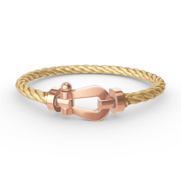 [CA]FORCE LARGE HORSESHOE NO DIAMOND BRACELET ROSE GOLD