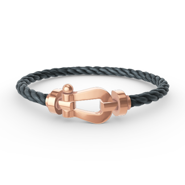 [CA]FORCE LARGE HORSESHOE NO DIAMOND BRACELET ROSE GOLD