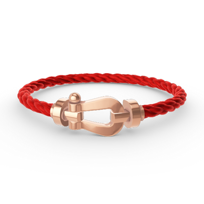 [CA]FORCE LARGE HORSESHOE NO DIAMOND BRACELET ROSE GOLD