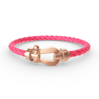 [CA]FORCE LARGE HORSESHOE NO DIAMOND BRACELET ROSE GOLD