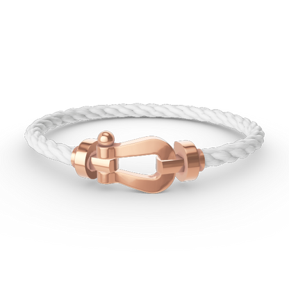 [CA]FORCE LARGE HORSESHOE NO DIAMOND BRACELET ROSE GOLD