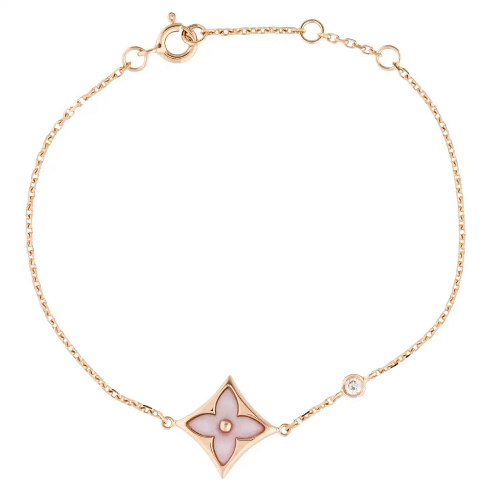 [CA]STAR 1 DIAMOND PINK GOLD BRACELET