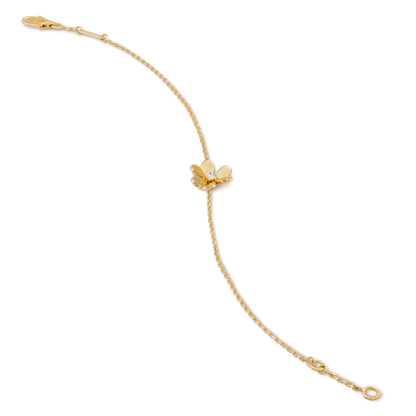 [CA]FRIVOLE GOLD FLOWER BRACELET