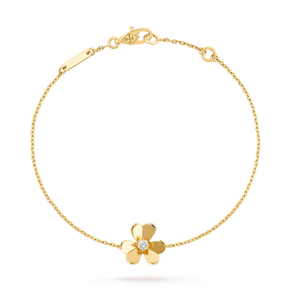 [CA]FRIVOLE GOLD FLOWER BRACELET