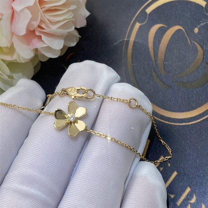 [CA]FRIVOLE GOLD FLOWER BRACELET