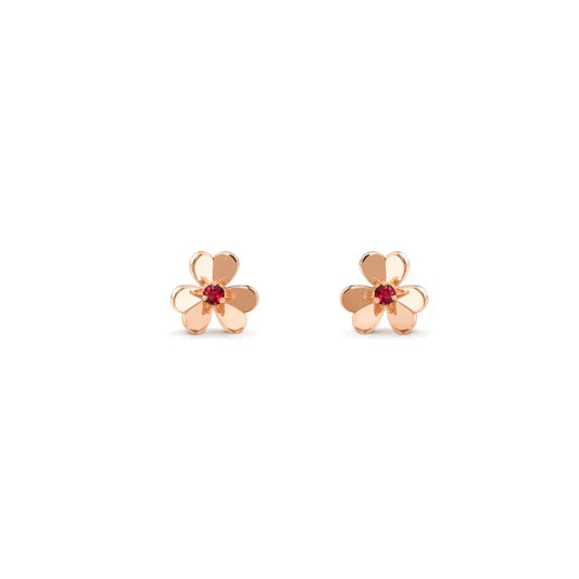 [CA]FRIVOLE  FLOWER PINK EARRINGS