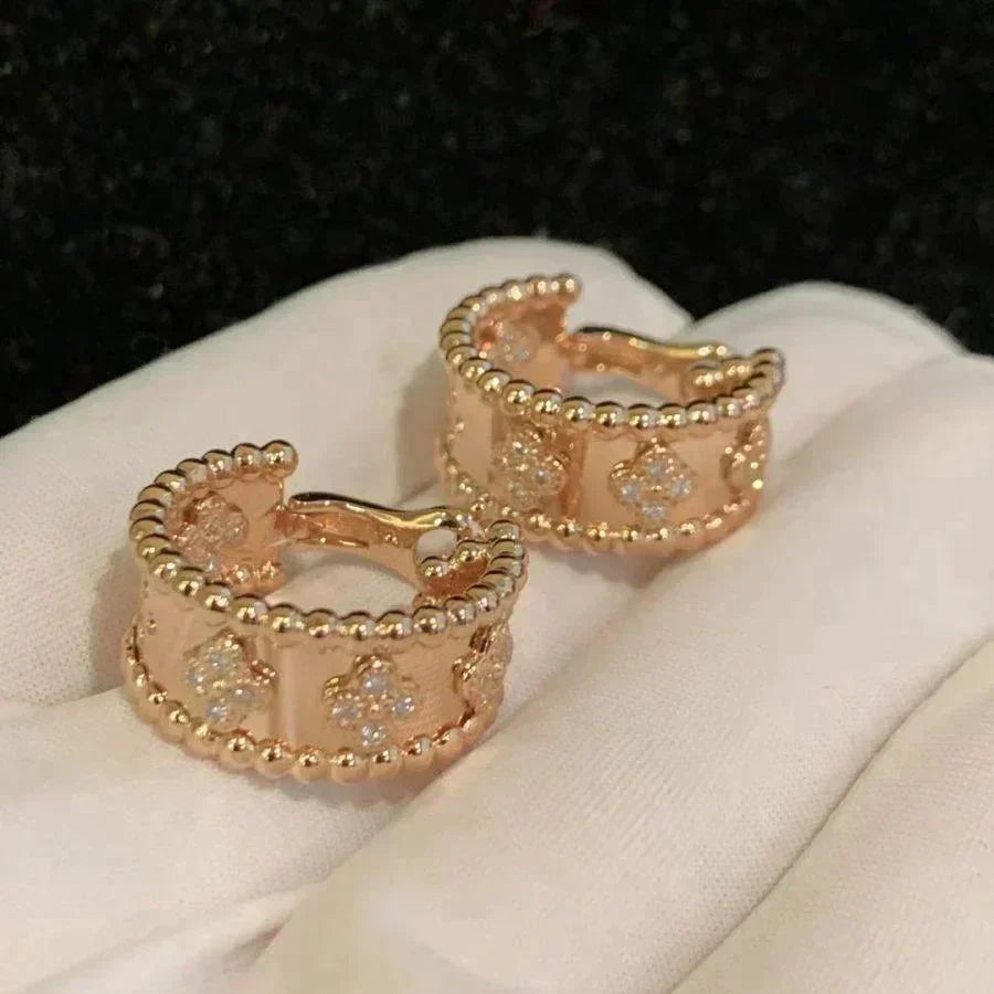 [CA]PERLEE DIAMOND EARRINGS