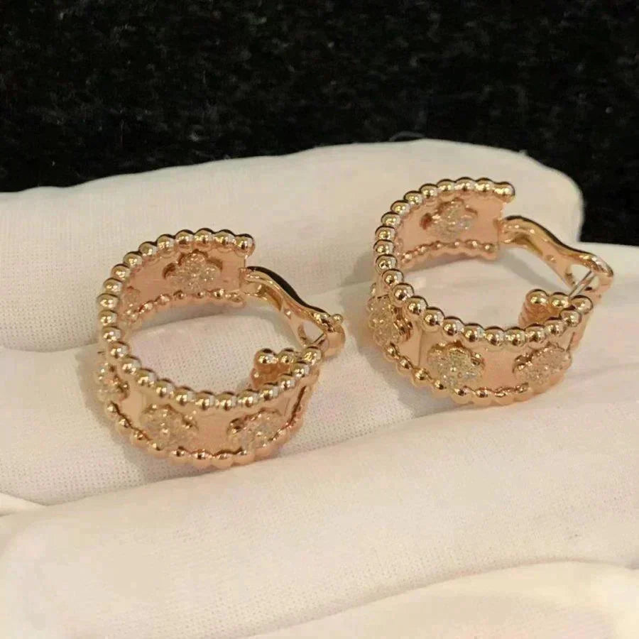 [CA]PERLEE DIAMOND EARRINGS