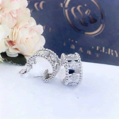 [CA]PERLEE DIAMOND EARRINGS