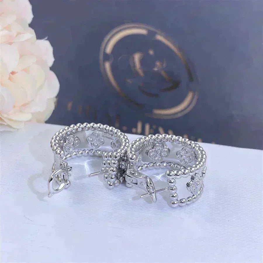 [CA]PERLEE DIAMOND EARRINGS