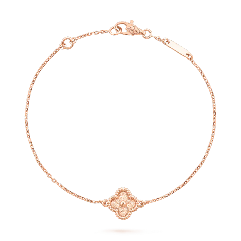 [CA]CLOVER SINGLE FLOWER BRACELET