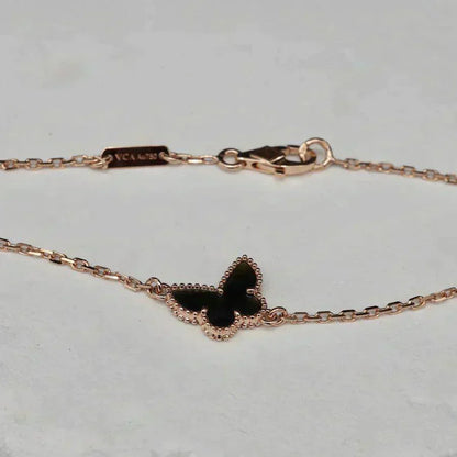 [CA]BUTTERFLY ONYX  BUTTERFLY BRACELET