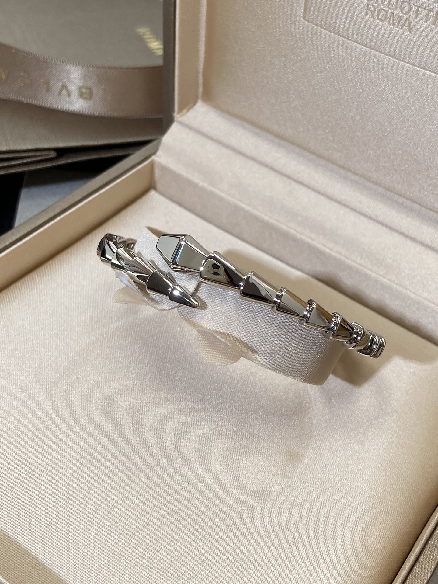 [CA]SERPENTI VIPER SILVER BRACELET