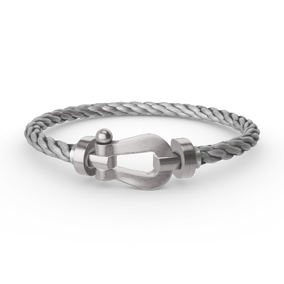 [CA]FORCE LARGE HORSESHOE NO DIAMOND BRACELET SILVER