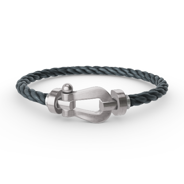 [CA]FORCE LARGE HORSESHOE NO DIAMOND BRACELET SILVER