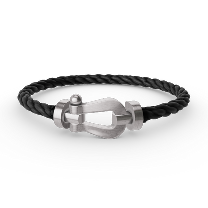 [CA]FORCE LARGE HORSESHOE NO DIAMOND BRACELET SILVER