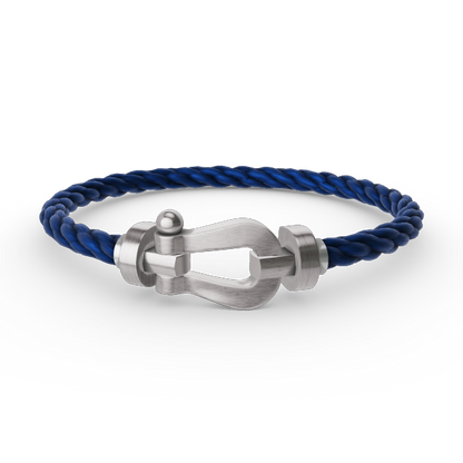 [CA]FORCE LARGE HORSESHOE NO DIAMOND BRACELET SILVER