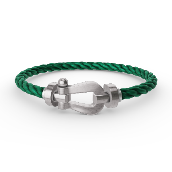 [CA]FORCE LARGE HORSESHOE NO DIAMOND BRACELET SILVER