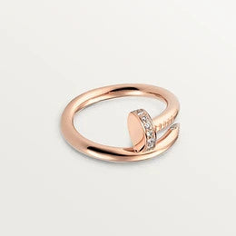 [CA]JUSTE RING 2.65MM PINK GOLD DIAMOND