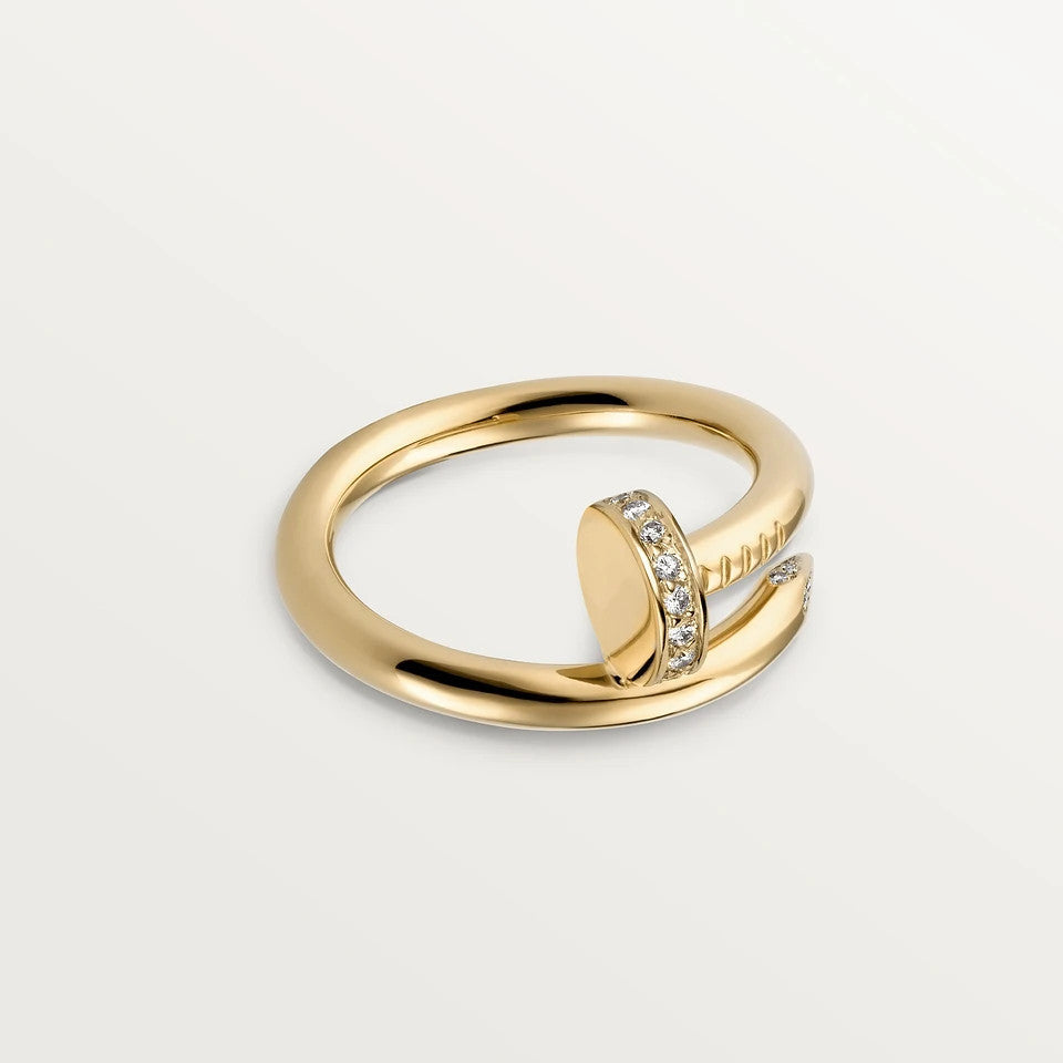 [CA]JUSTE RING 2.65MM GOLD DIAMOND