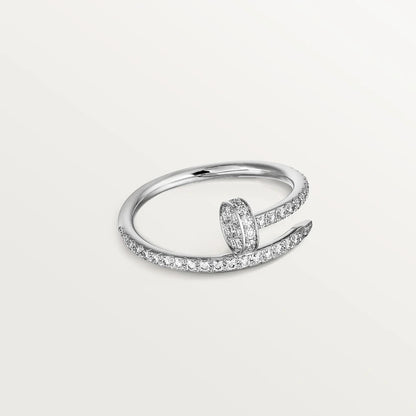 [CA]JUSTE RING 1.8MM SILVER DIAMONDS