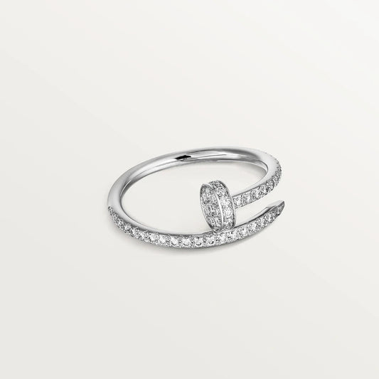 [CA]JUSTE RING 1.8MM SILVER DIAMONDS